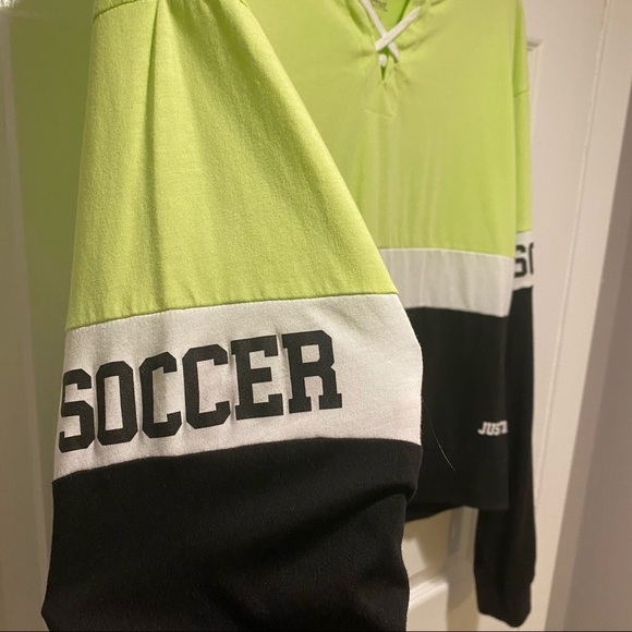 Justice Active Girl’s Soccer Hoodie Size 18 - Picture 5 of 5